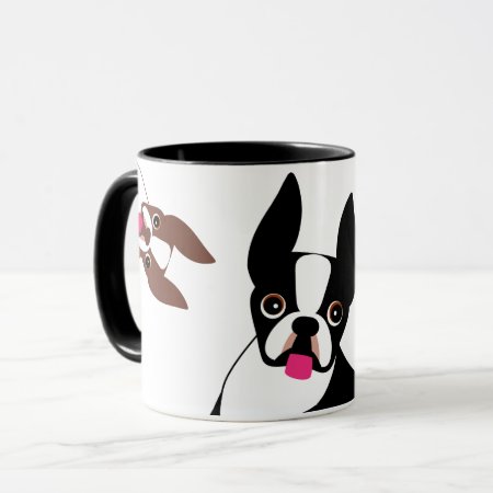 Happy Boston Terriers Mug