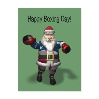 Happy Boxing Day! Postcard