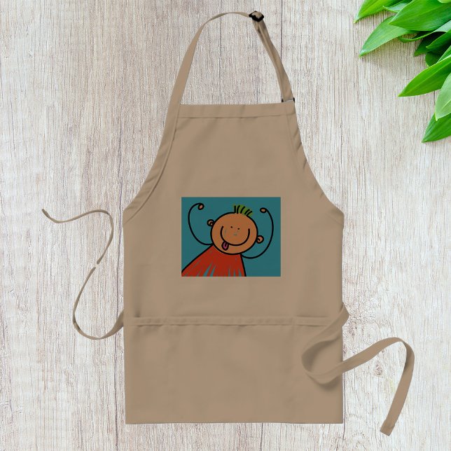 Happy Boy Apron (Creator Uploaded)