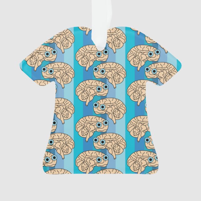  Happy Brain Ornament (Front)