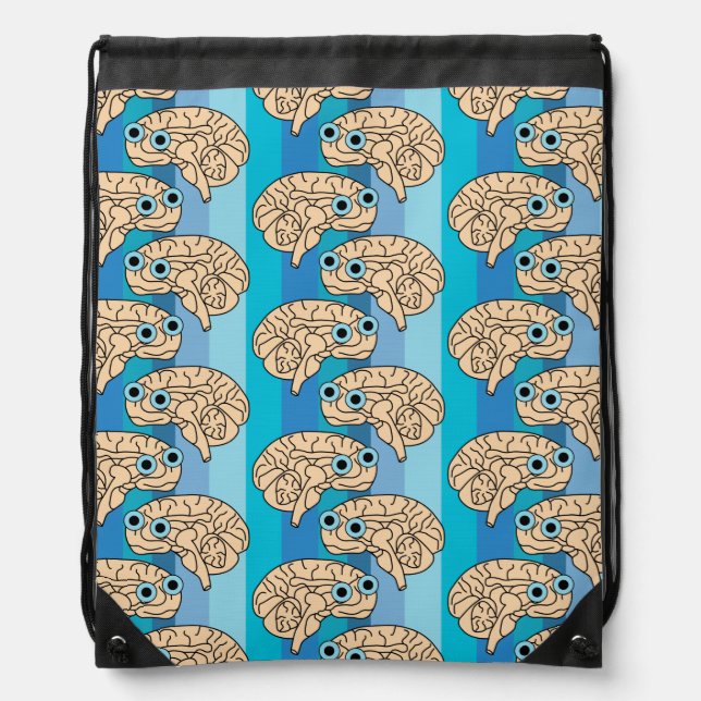  Happy Brain Tote Bag (Front)