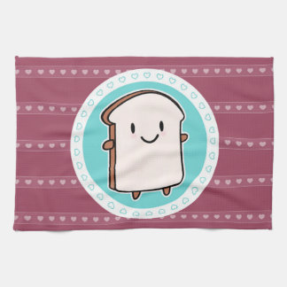 Happy Bread Slice Towel