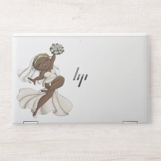 Happy Bride 02 HP Laptop Skin