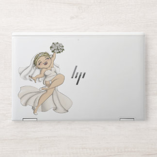 Happy Bride 02 HP Laptop Skin