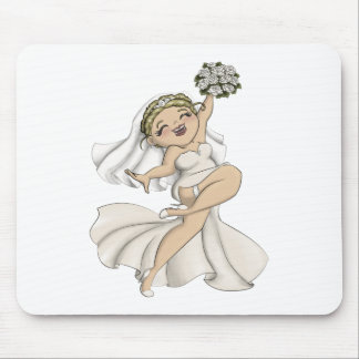 Happy Bride 02 Mouse Pad