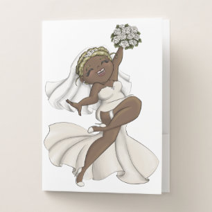 Happy Bride 02 Pocket Folder