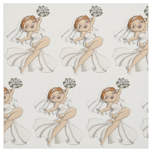 Happy Bride 03 Fabric