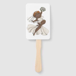 Happy Bride 03 Hand Fan