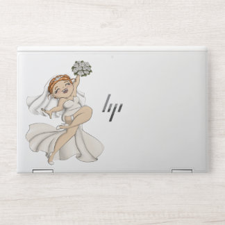 Happy Bride 03 HP Laptop Skin