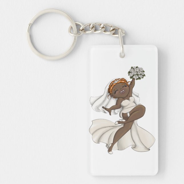 Happy Bride 03 Keychain (Front)