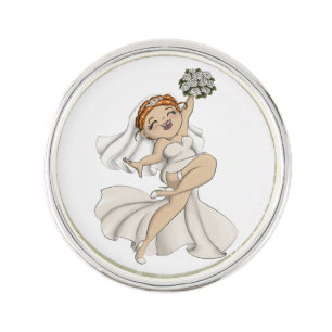 Happy Bride 03 Lapel Pin