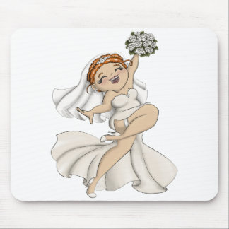 Happy Bride 03 Mouse Pad