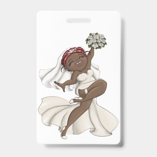 Happy Bride 04 Badge (Front)