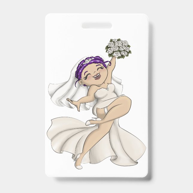 Happy Bride 06 Badge (Front)