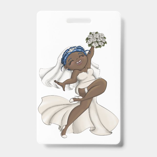 Happy Bride 07 Badge (Front)