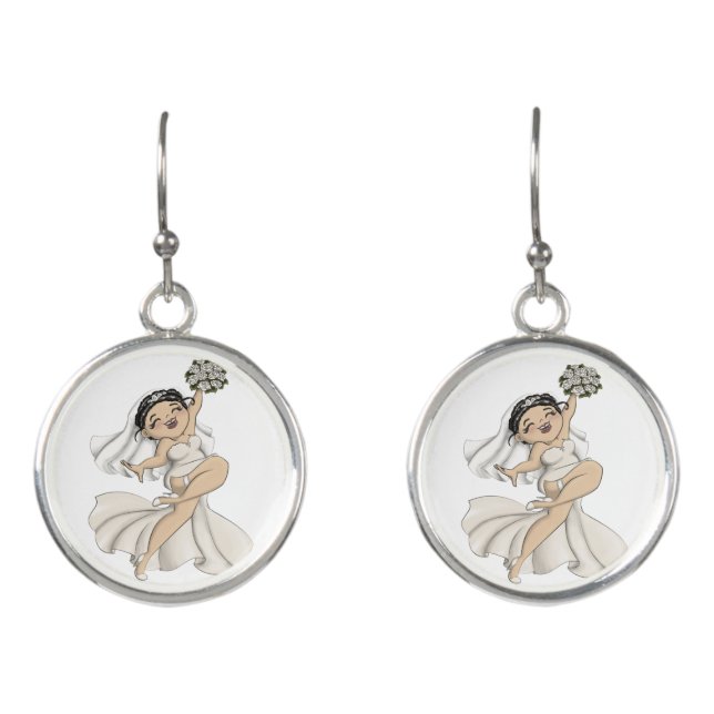 Happy Bride 11 Earrings (Front)