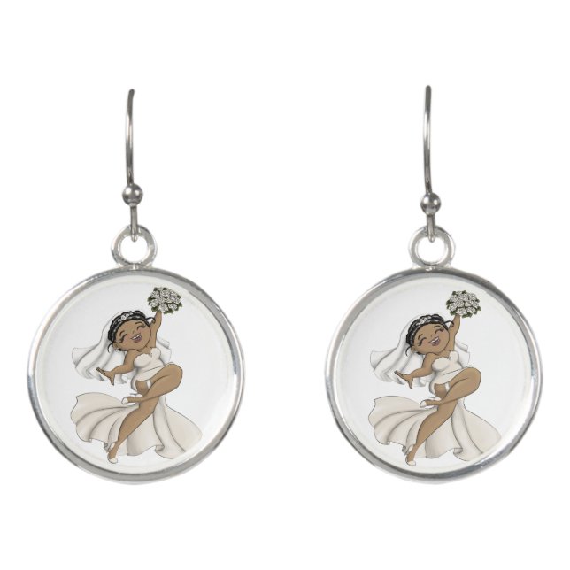 Happy Bride 11 Earrings (Front)