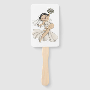 Happy Bride 11 Hand Fan