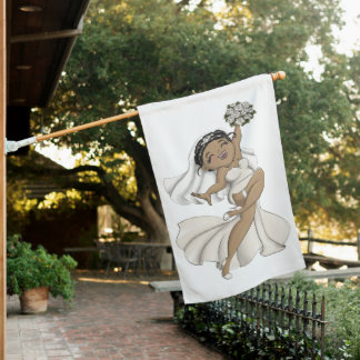 Happy Bride 11 House Flag