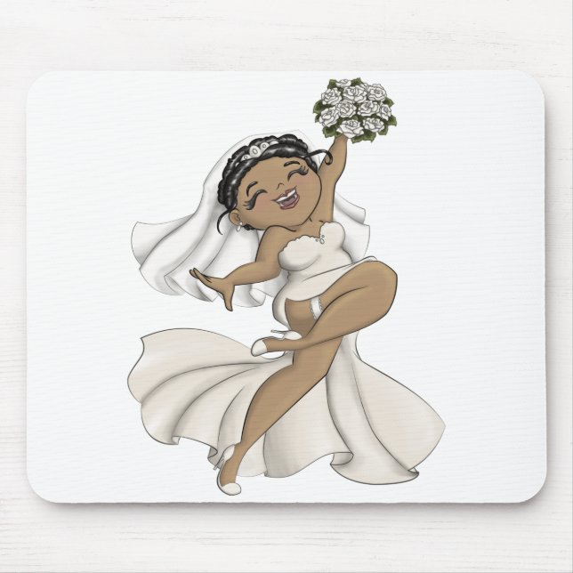 Happy Bride 11 Mouse Pad (Front)