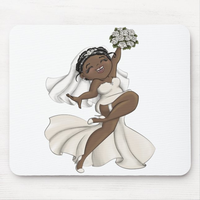 Happy Bride 11 Mouse Pad (Front)