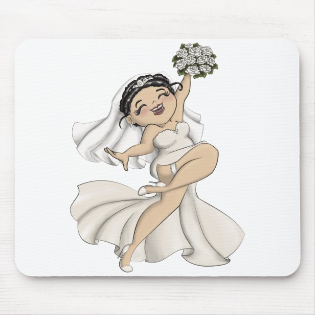 Happy Bride 11 Mouse Pad (Front)