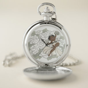 Happy Bride 11 Pocket Watch