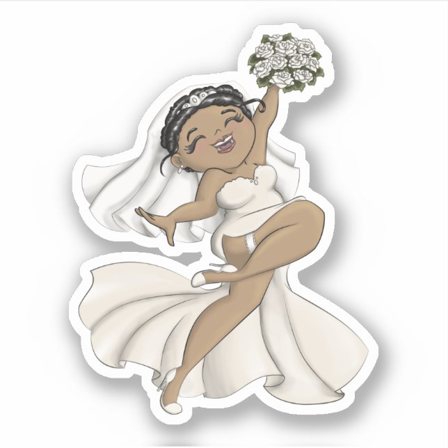 Happy Bride 11 Sticker (Front)