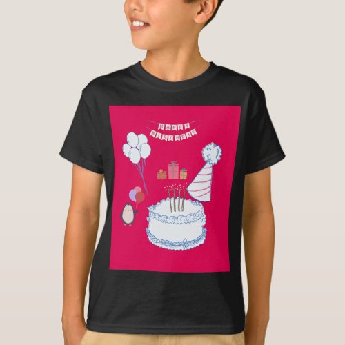 happy brithday cute t shirt