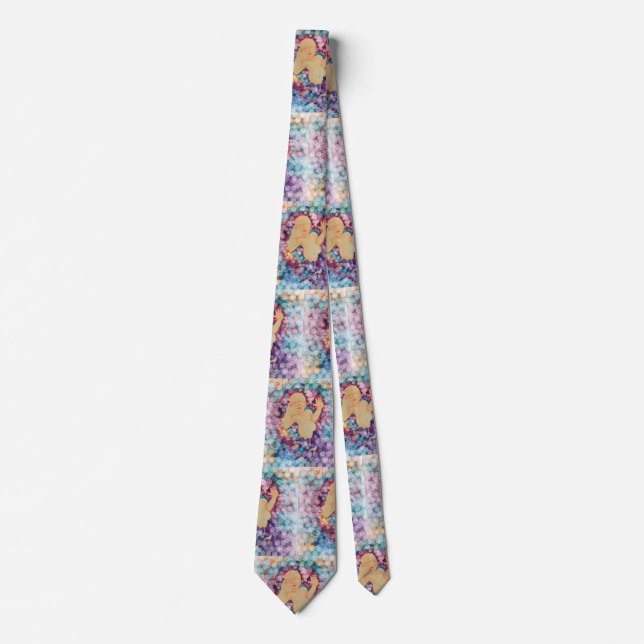 happy bubbles neck tie (Front)