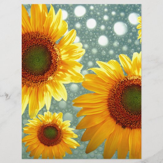 Happy Bubbly Sunflowers (Front)