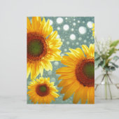 Happy Bubbly Sunflowers (Standing Front)