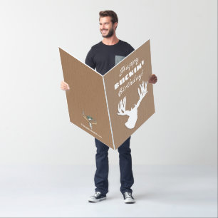 Happy Buckin Birthday Group Signing Card