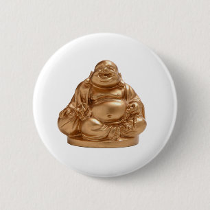 Happy Buddha Button