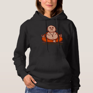 Happy Buddha Loving Kindness Metta Blessing Prayer Hoodie