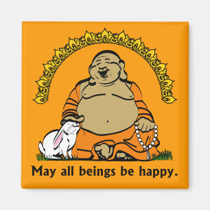 HAPPY BUDDHA MAGNET