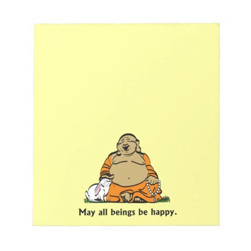 HAPPY BUDDHA NOTEPAD