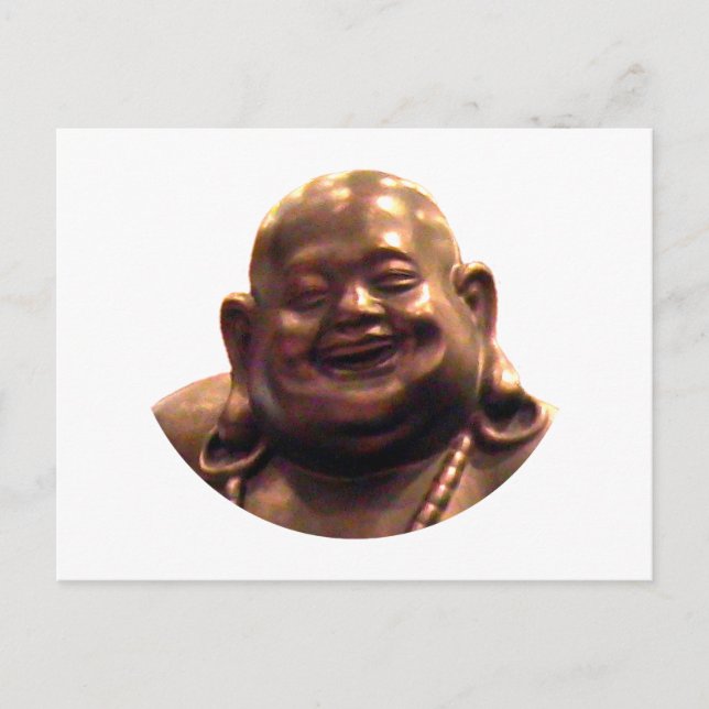 Happy Buddha Shanghai 2002 Circle The MUSEUM Zazz Postcard (Front)