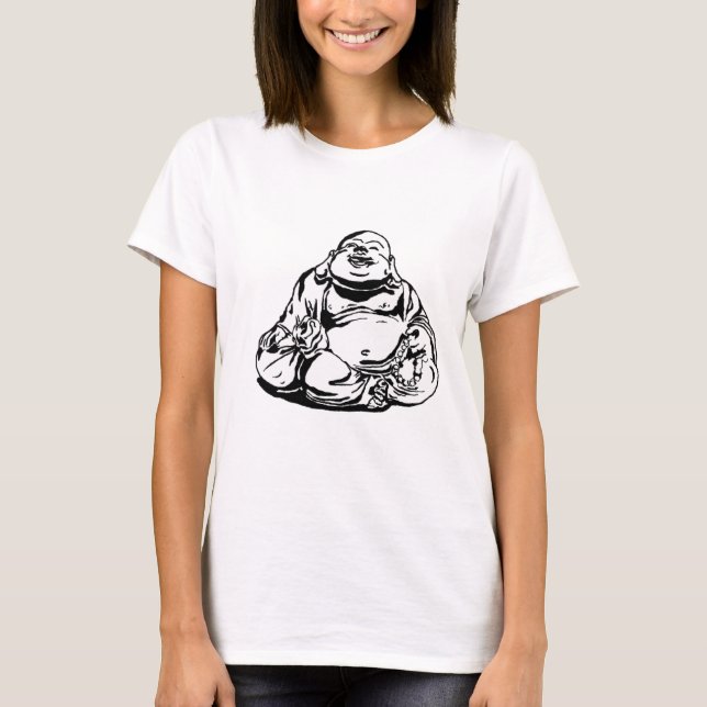Happy Buddha T-Shirt (Front)