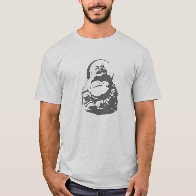 Happy Buddha T-Shirt (Front)
