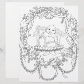 Happy Buddha with Lotus (Front/Back)