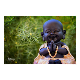 Happy Budha Poster