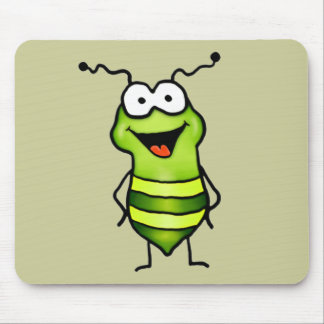 Happy Bug Mouse Pad