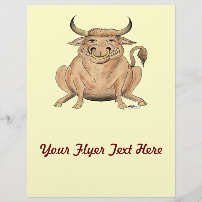 Happy Bull Flyer (Front)