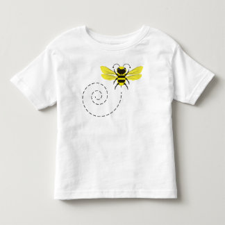 Happy Bumblebee Flying Boys & Girls Toddler T-shirt