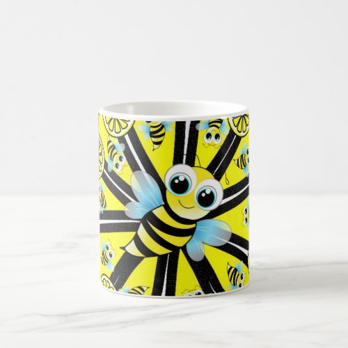 Happy Bumblebee Lemon Mug