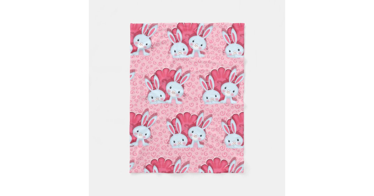 happy bunnies fleece blanket Zazzle