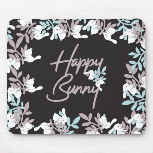 Happy Bunnies Mouse Pad