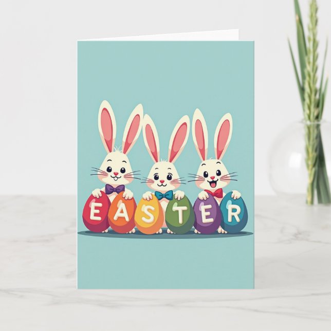 Happy Bunnies Season Card (Front)
