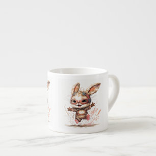 Happy Bunny Espresso Mug 